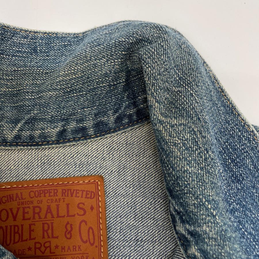 RRL ダブルアールエル O214 2nd TYPE トラッカーデニムジャケット L
