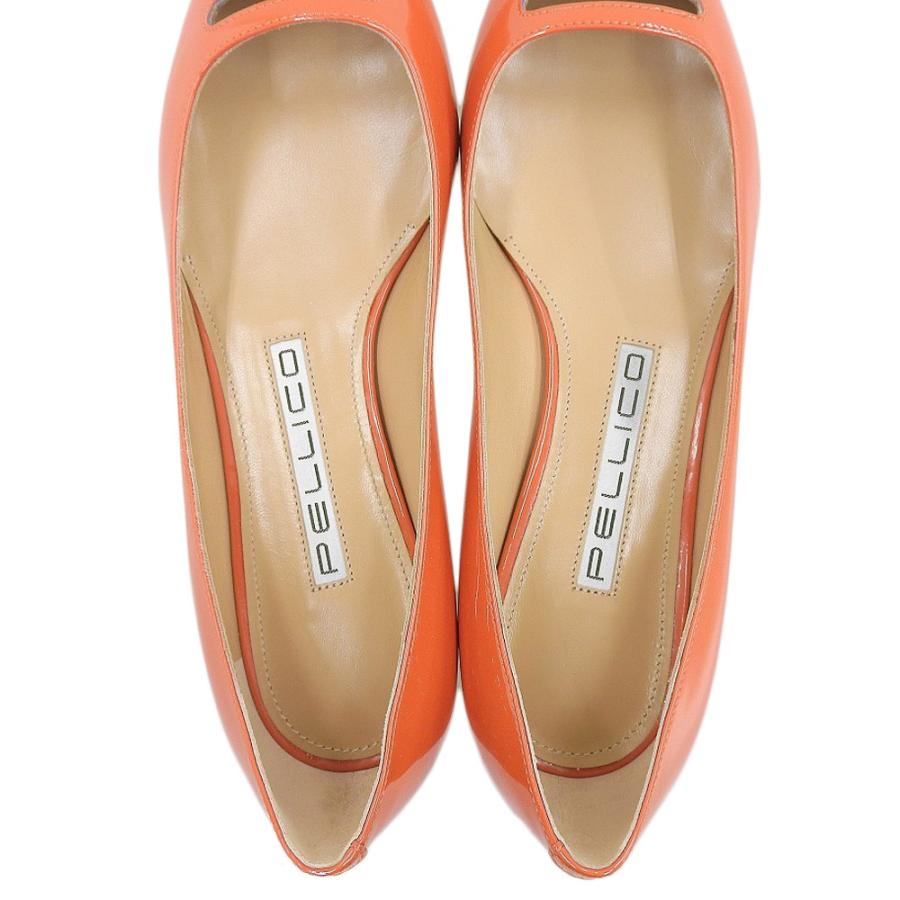 新品同様 PELLICO ペリーコ アネッリ フラットパンプス パテント