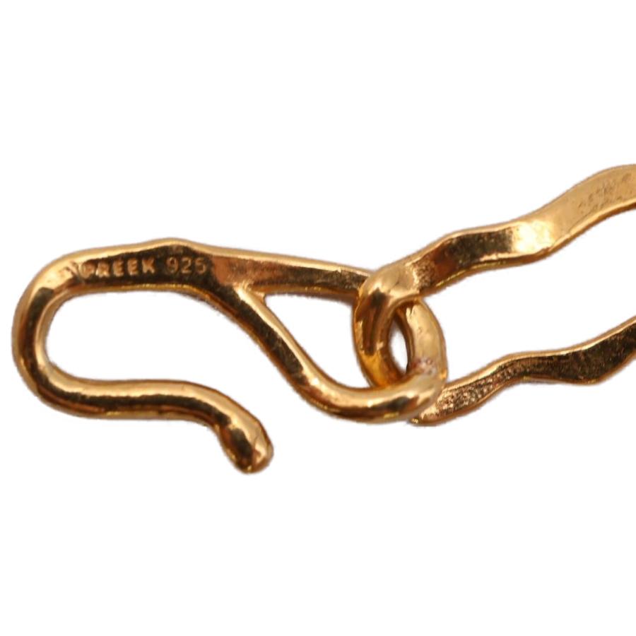 美品 PREEK プリーク BAROQUE PEARL バロックパール/ゴールド チェーン