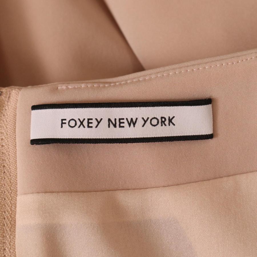 FOXEY フォクシー 36424 ベージュ イリプスフレアスカート 42 FOXEY フォクシー 36424 ベージュ イリプスフレアスカート 42