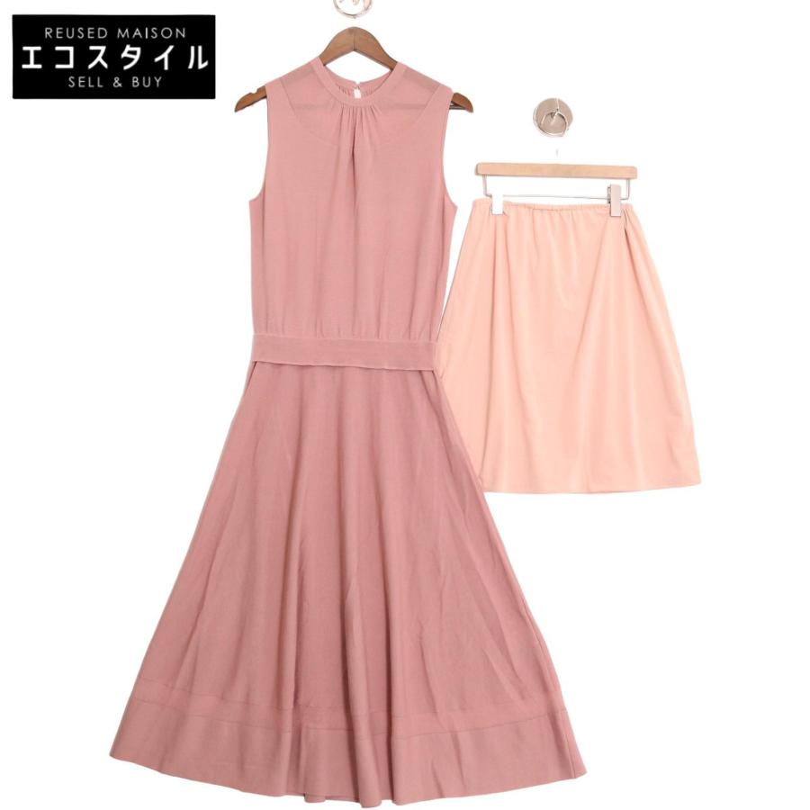 ANAYI - ANAYI アナイ ボウタイ ワンピース ライトピンク 日本製 上品