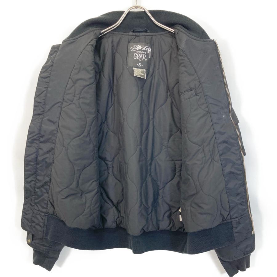 STUSSY（ステューシー） ブラック ナイロン 25周年モデルブルゾン