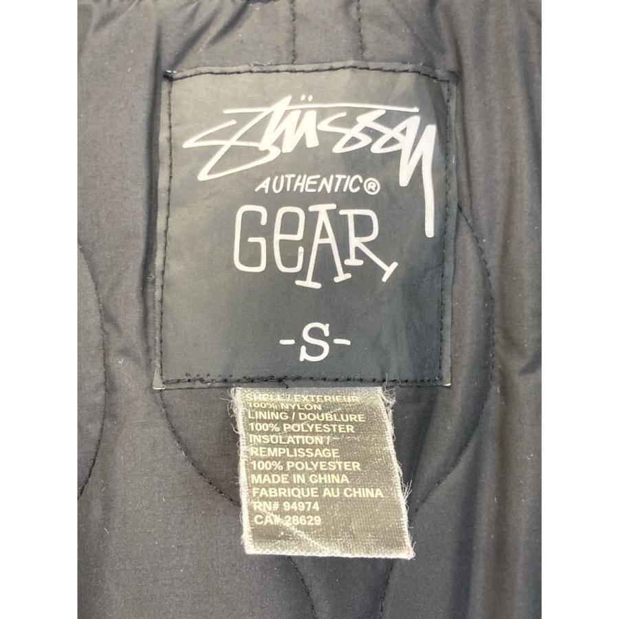 STUSSY AUTHENTIC ２５周年 希少ナイロンジャンバー 　美品 STUSSY（ステューシー） ブラック ナイロン 25周年モデルブルゾン
