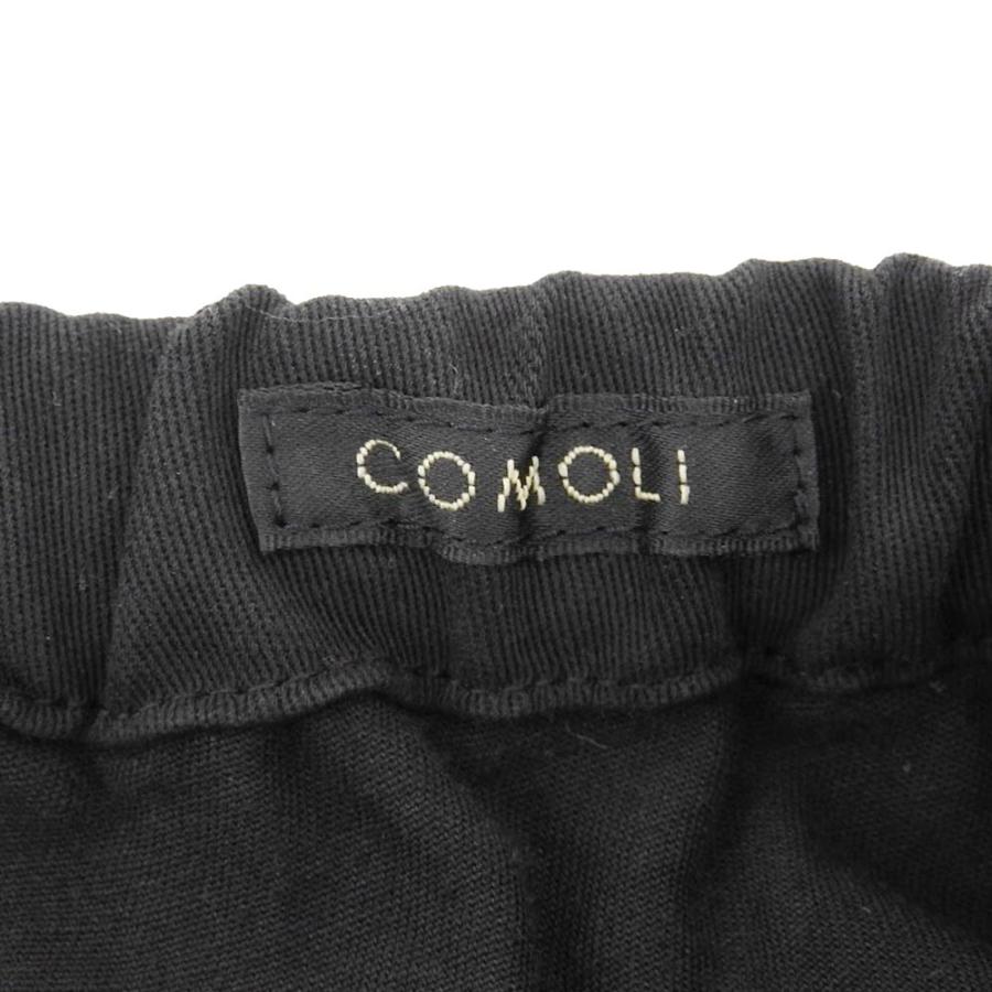 未使用 COMOLI コモリ コットン 製品染めドローストリングパンツ