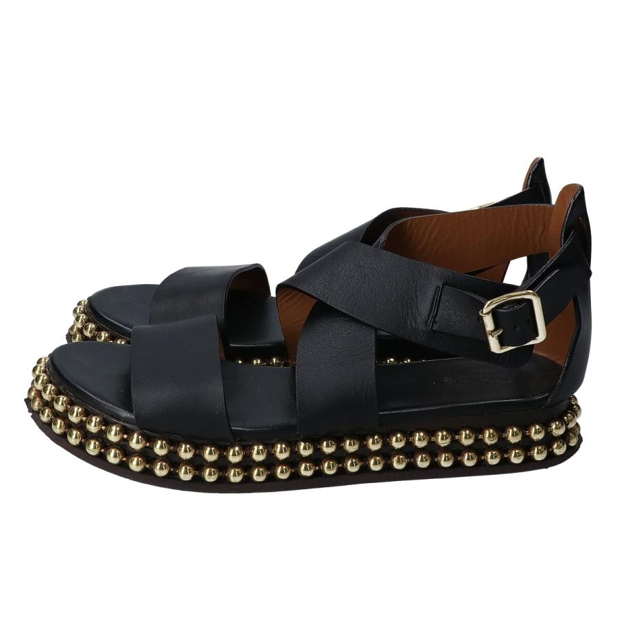 Chloe CHLOE クロエ CH31005A ボールチェーンソール クロスストラップ 