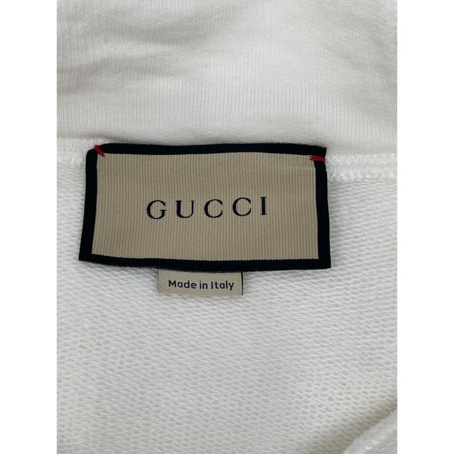 GUCCI（グッチ） 753595 ホワイト ENDORPHINE プリントパーカー