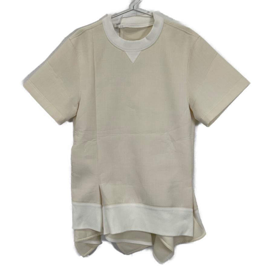 sacai サカイ 24-07038 24SS ホワイト Suiting Bonding Pullover sacai サカイ 24-07038 24SS ホワイト Suiting Bonding Pullover