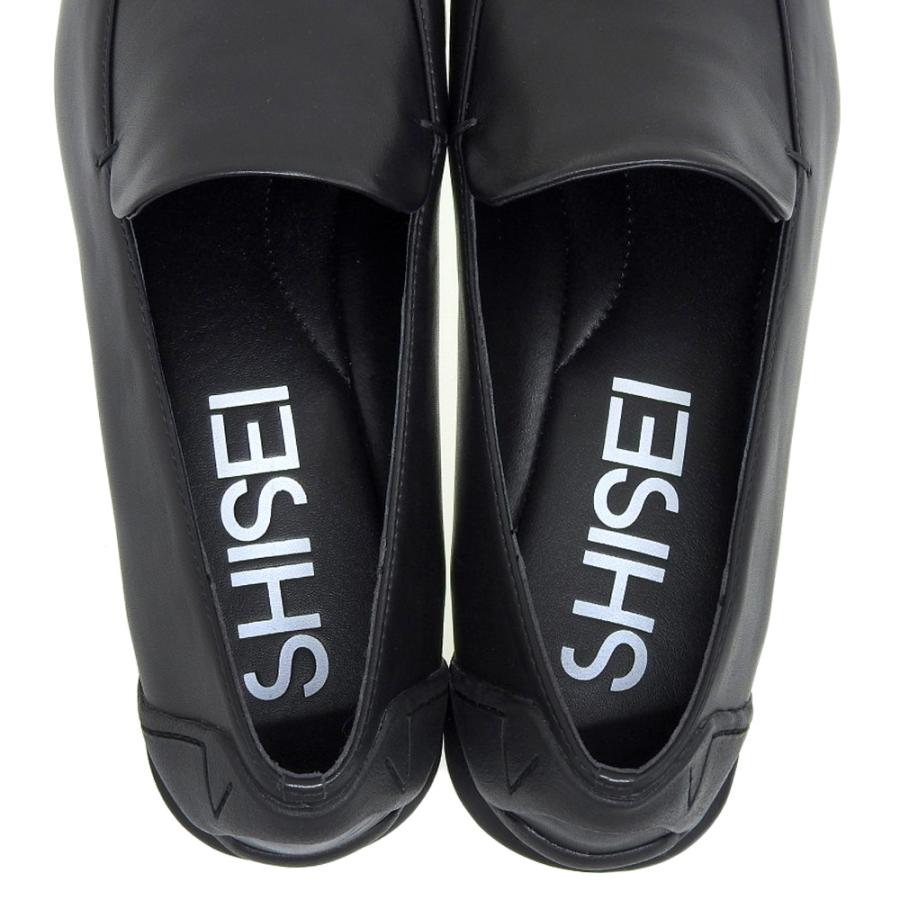 美品 SHISEI シーセイ MM CHISEL TOE SLIPON レザー シューズ