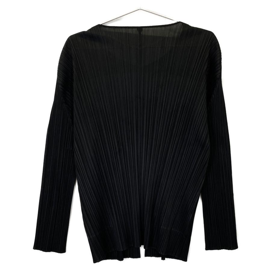 中古】プリーツプリーズ PLEATS PLEASE ポリエステル プリーツ ジップ