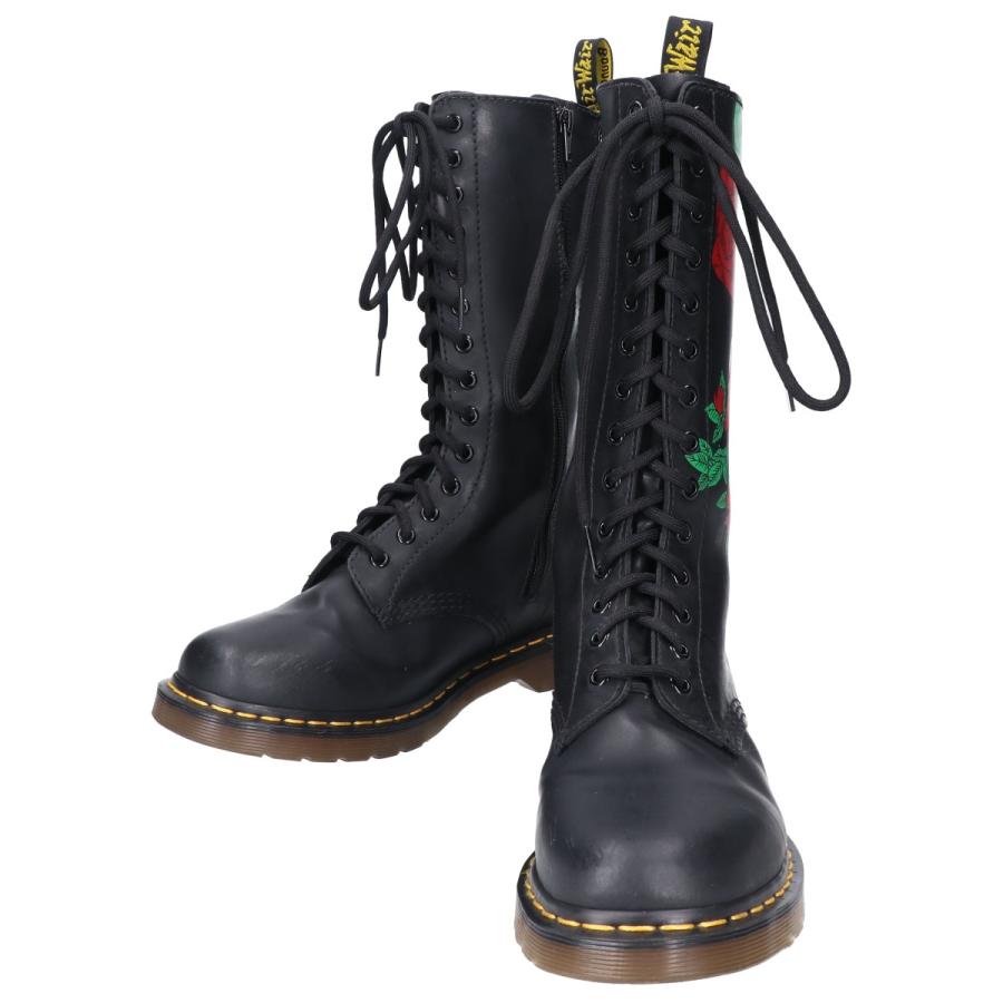 Dr.Martens（ドクターマーチン） 14ホール バーレスク ローズプリント