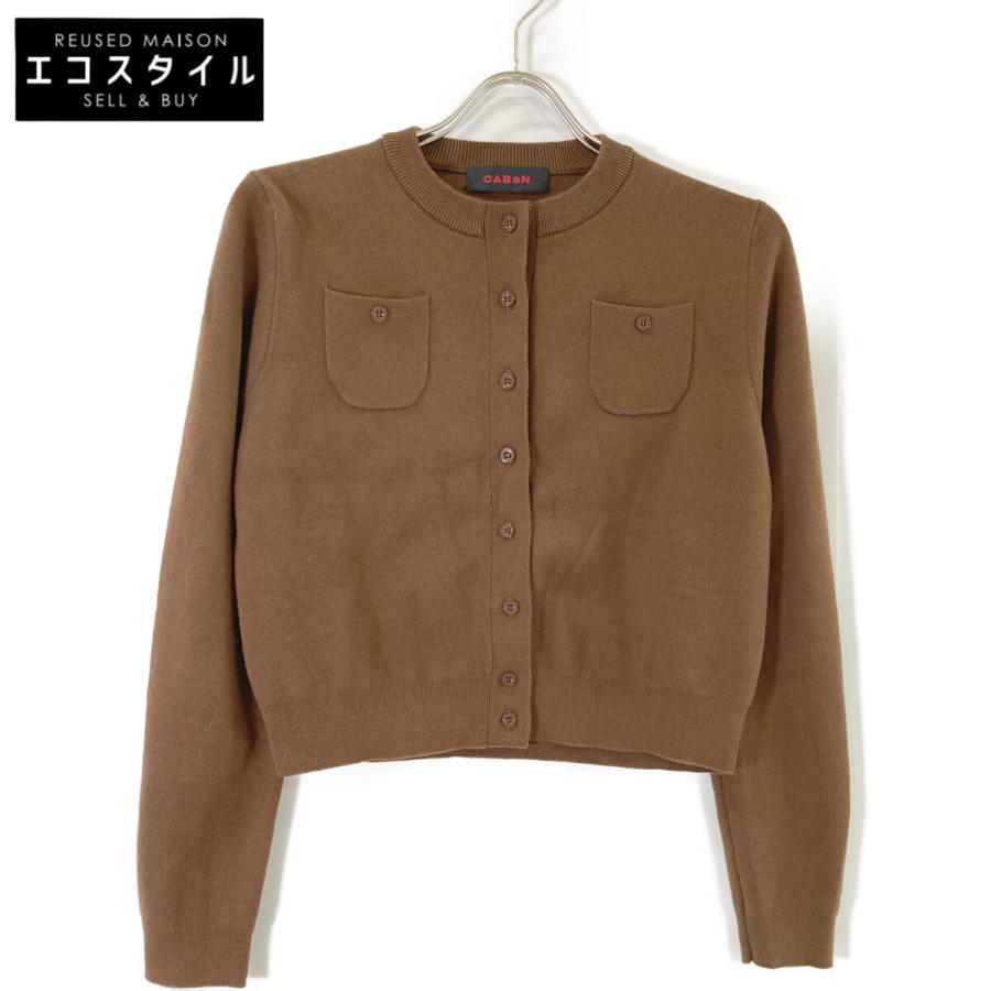 美品/21年製 キャバン CABAN 39-02-14-02002 コットンカシミヤ クルー