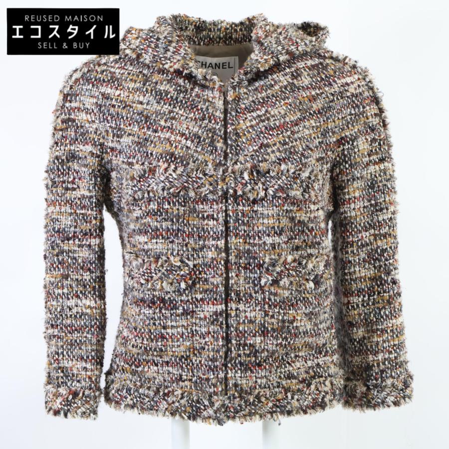 CHANEL（シャネル） 国内正規 07A P31693V21845 ツイード ジップアップ