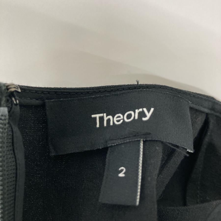 theory（セオリー） 23SS ブラック Eco Crunch Wash ノースリーブ