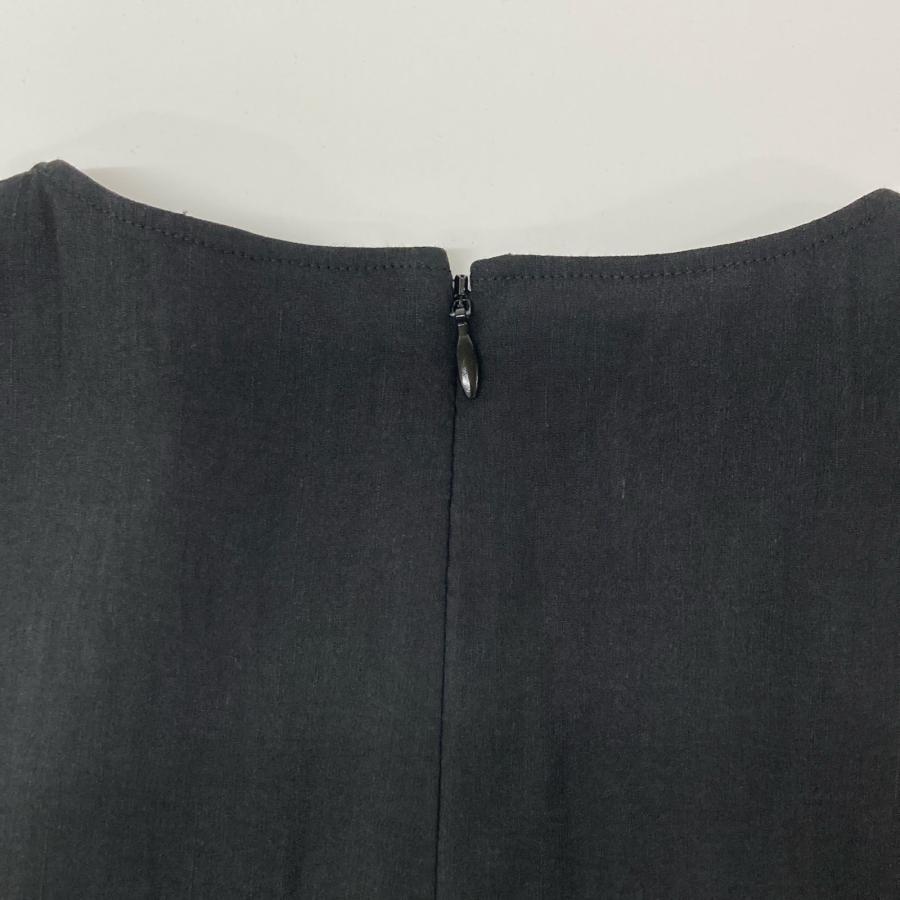 theory Theory セオリー 23SS ブラック Eco Crunch Wash ノースリーブ 