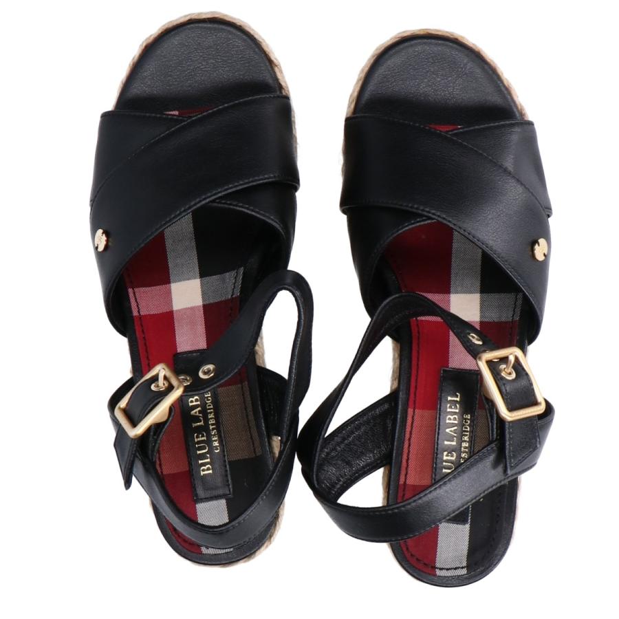 美品 BLUE LABEL CRESTBRIDGE ブルーレーベルクレストブリッジ レザー  