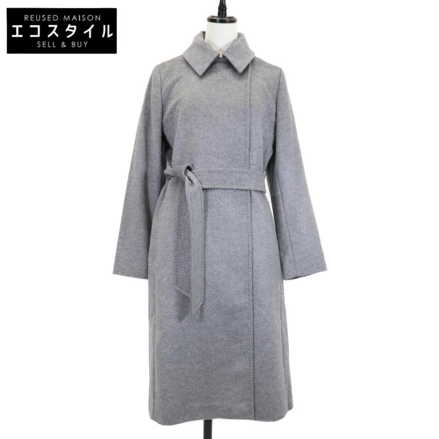MAXMARA STUDIO マックスマーラスタジオ グレー BCOLLAG ベルテッド 