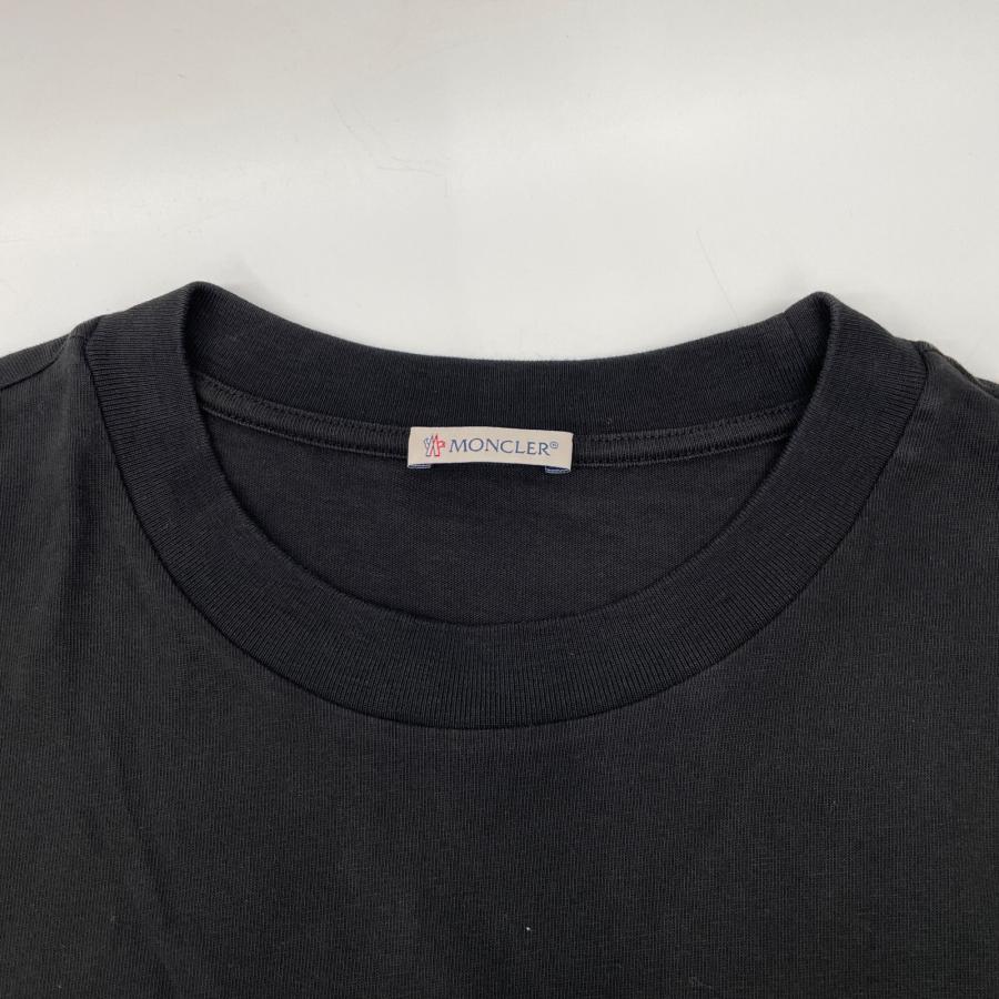 MONCLER モンクレール 22年製 ブラック パッチロゴ クルーネック 長袖  