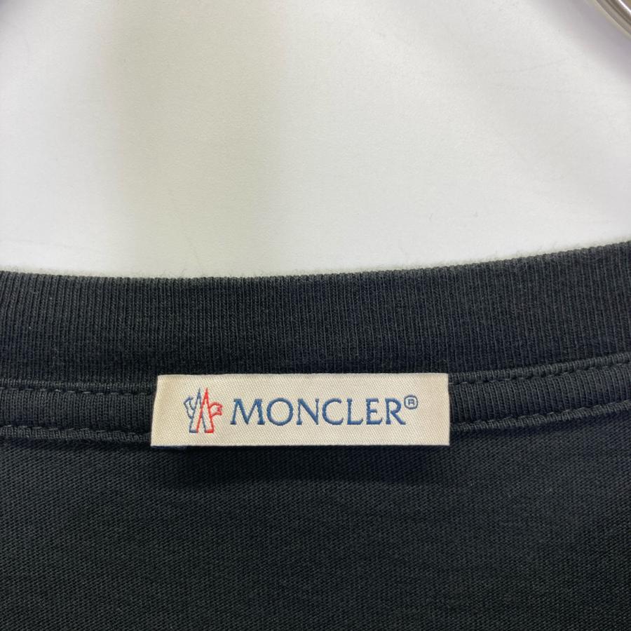MONCLER モンクレール グラデーションロゴスリーブ クルーネック