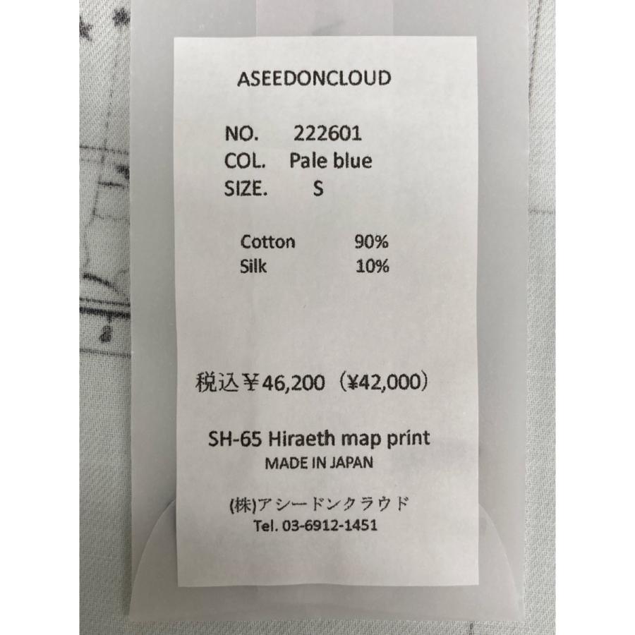 新品同様 ASEEDONCLOUD アシードンクラウド 222601 Hiraeth map print