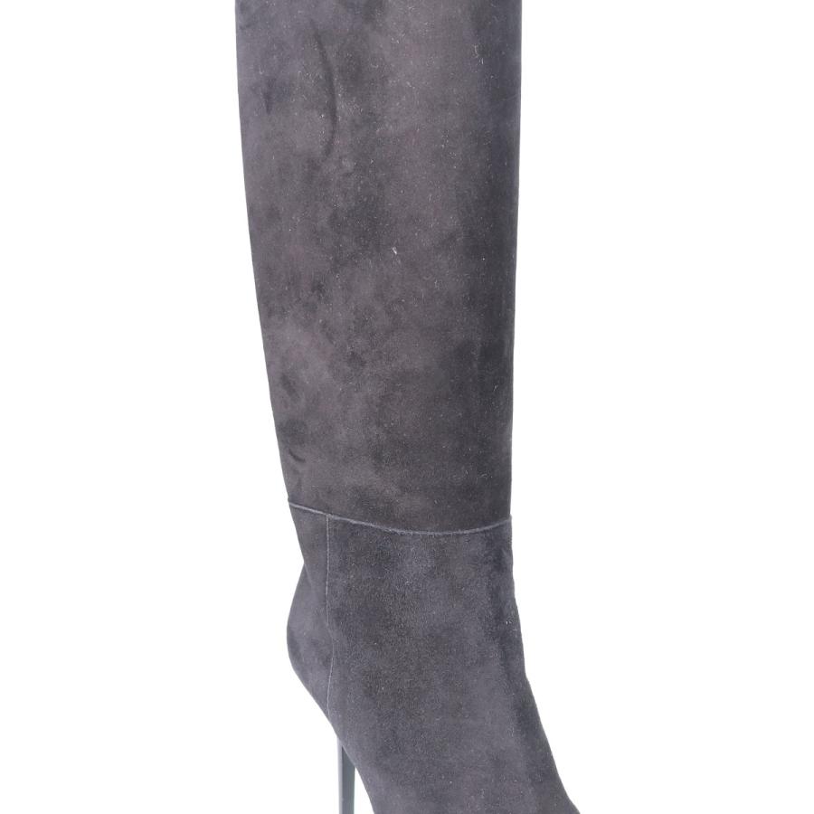 美品 JIMMY CHOO ジミーチュウ スエード ピンヒール ロングブーツ  