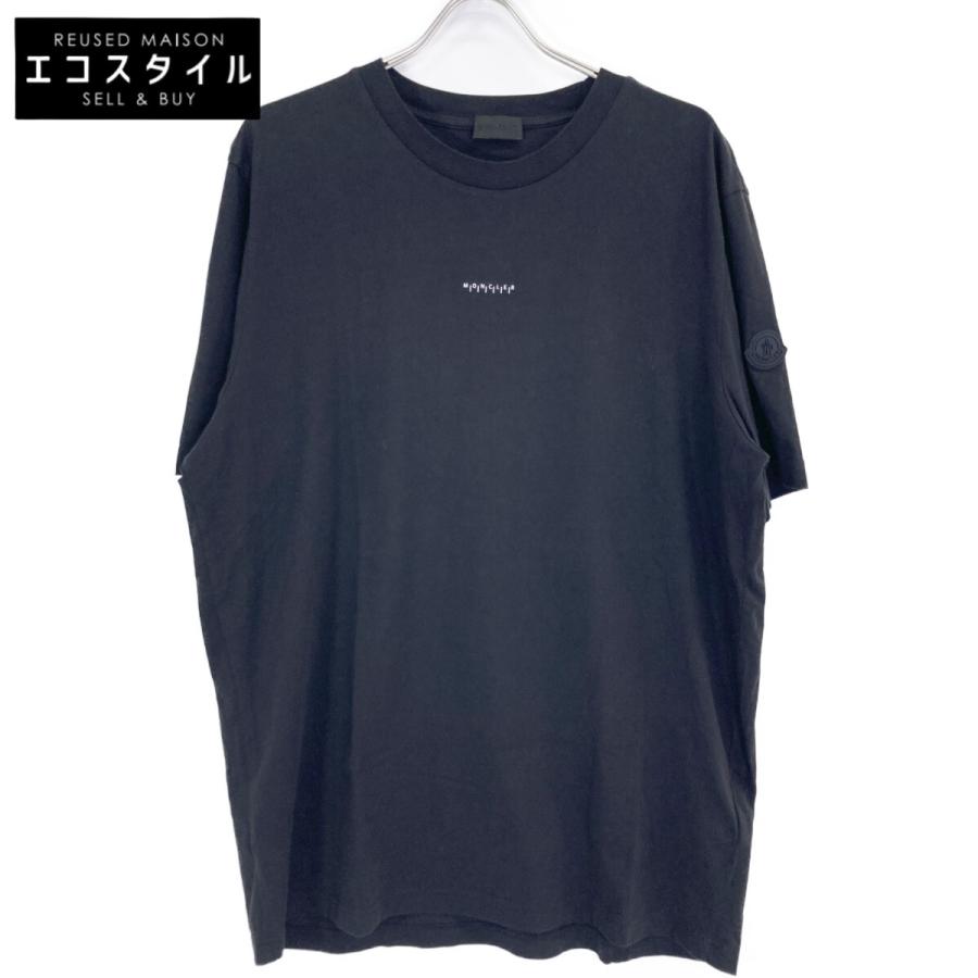MONCLER（モンクレール） 23年製 ブラック バックペイントロゴ SS T