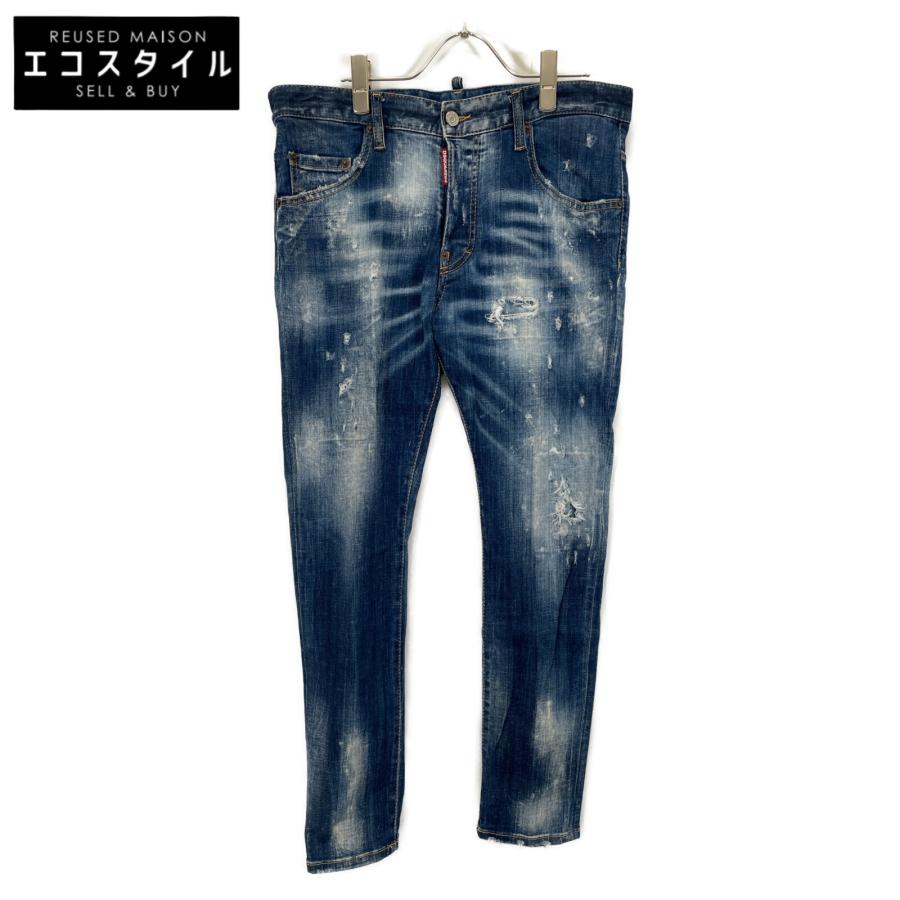DSQUARED2 ディースクエアード 22年製 S74LB1042 インディゴ 