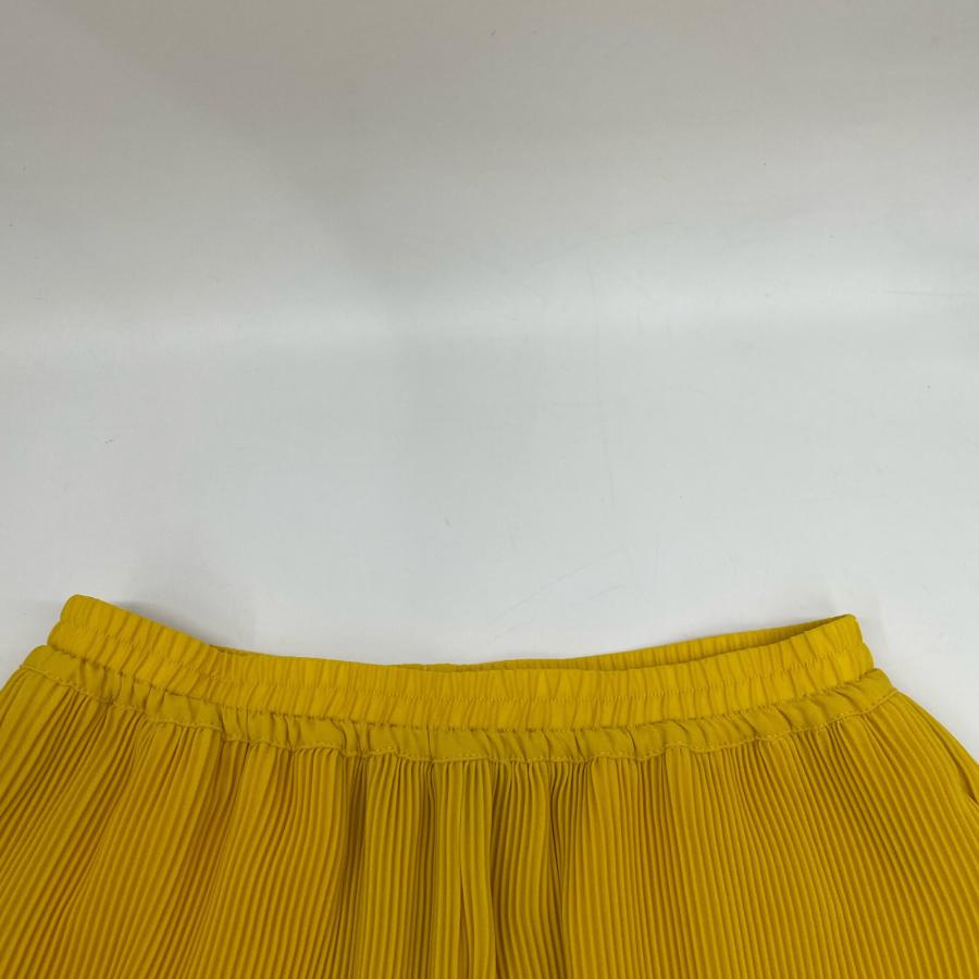 ENFOLD エンフォルド 22AW イエロー ポリエステル ジョーゼット  