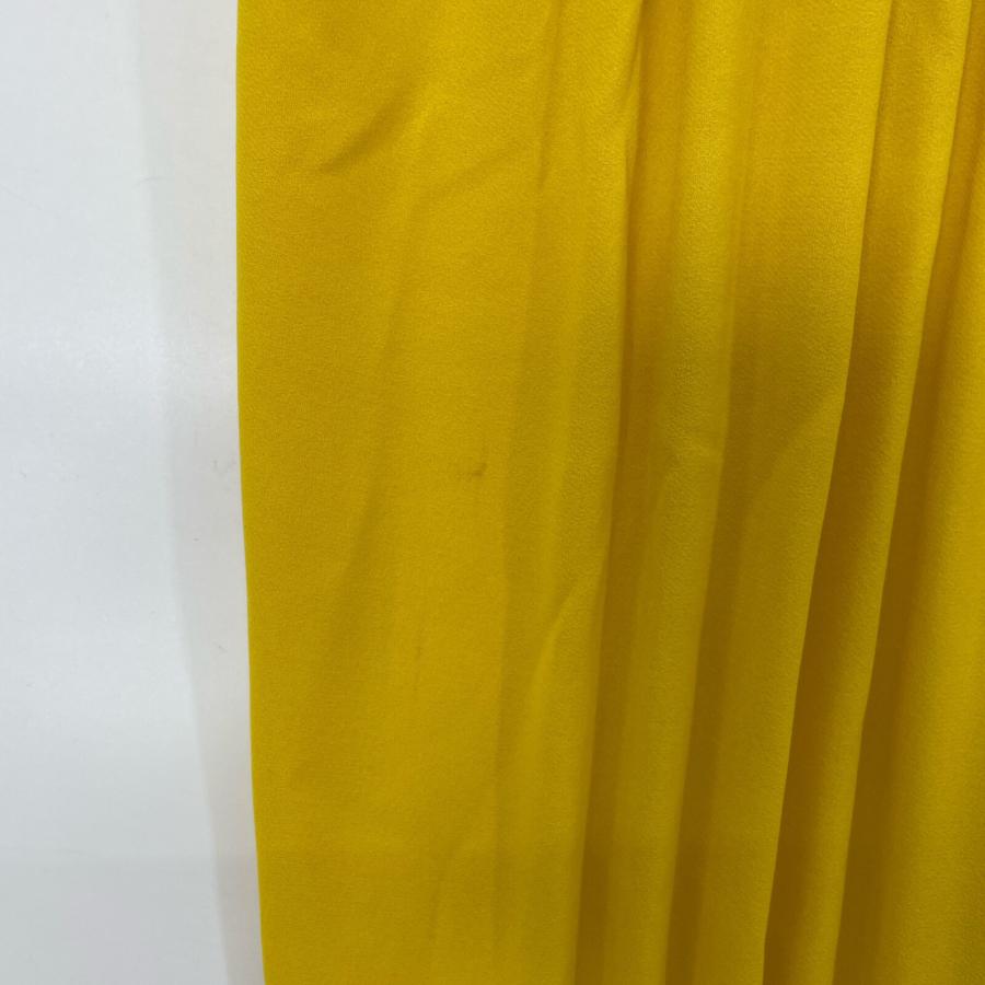 ENFOLD エンフォルド 22AW イエロー ポリエステル ジョーゼット ENFOLD エンフォルド 22AW イエロー ポリエステル ジョーゼット