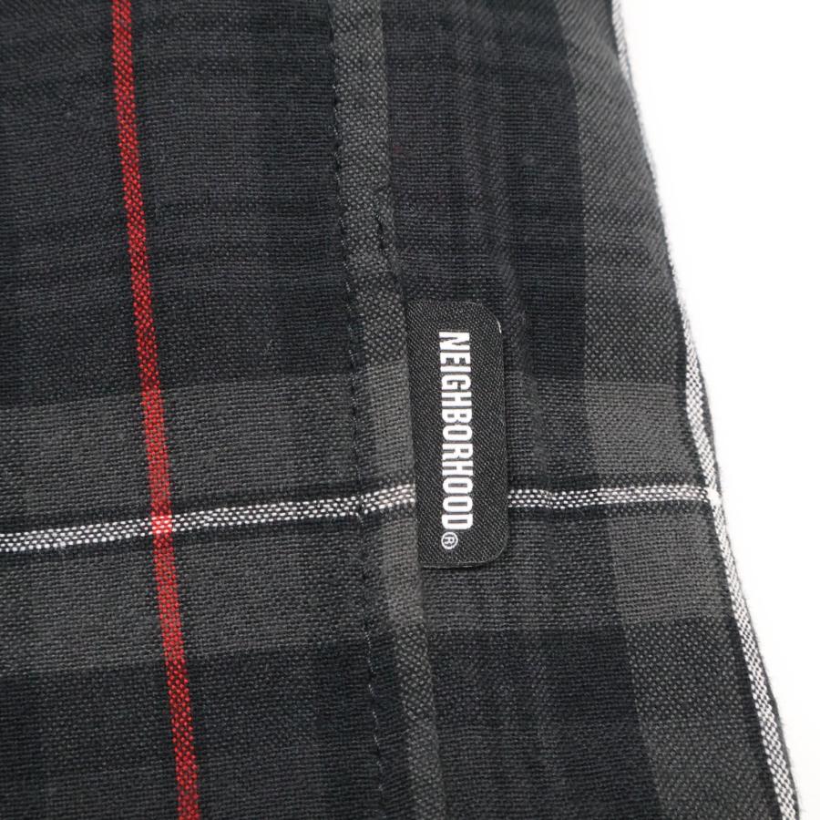 NEIGHBORHOOD 美品/24SS ネイバーフッド 241BENH-SHM01 TARTAN