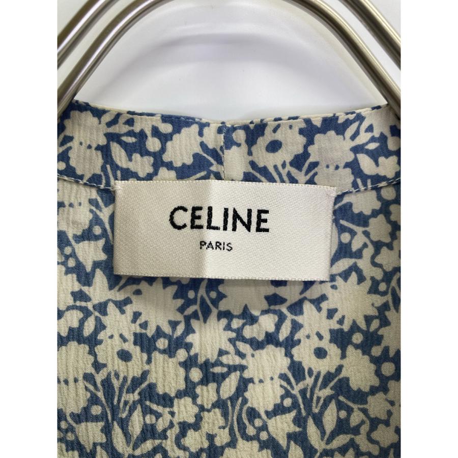 CELINE 新品同様/国内正規 セリーヌ フラワー シルク ボウタイ CELINE 新品同様/国内正規 セリーヌ フラワー シルク ボウタイ