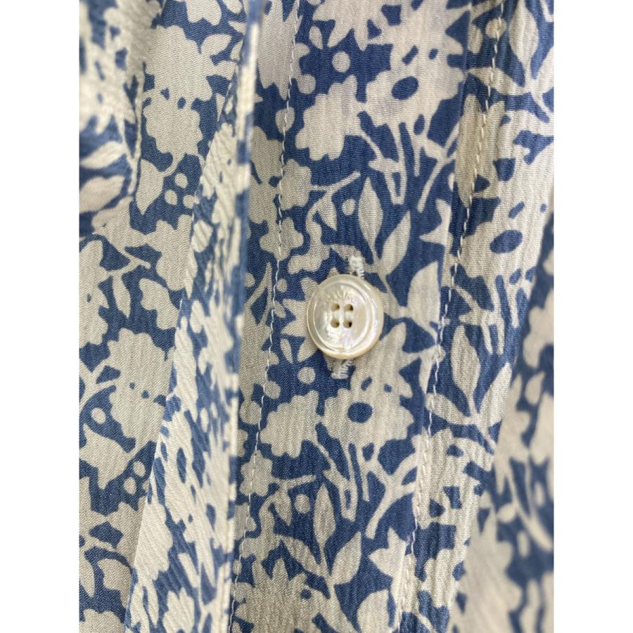 CELINE 新品同様/国内正規 セリーヌ フラワー シルク ボウタイブラウス 