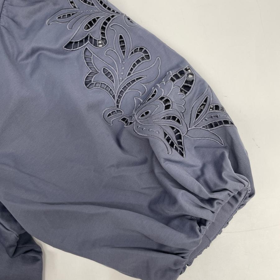 ANAYI 美品/23年製 アナイ 10231714730 モクロディ刺繍袖 ANAYI 美品/23年製 アナイ 10231714730 モクロディ刺繍袖