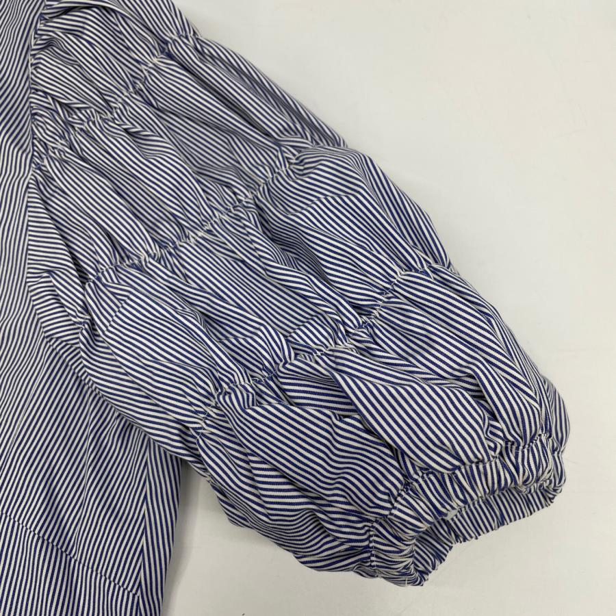 ANAYI（アナイ） 美品/24年製 10241713470 ストライプギャザースリーブ