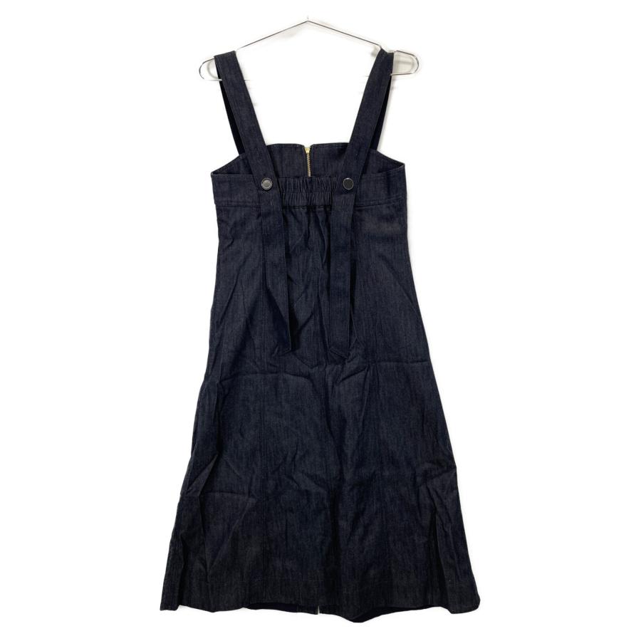 ANAYI 美品/24年製 アナイ 10241714210 デニムライクジャンパードレス  