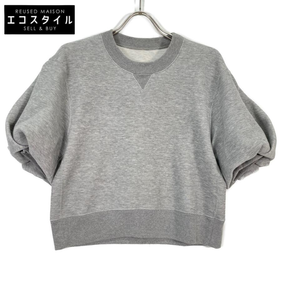 sacai サカイ 24SS 24-07164 グレー バルーンスリーブ Sponge sacai サカイ 24SS 24-07164 グレー バルーンスリーブ Sponge