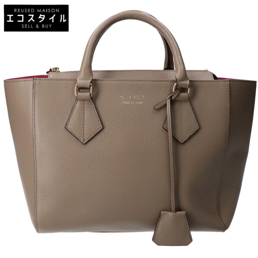 美品 A.D.M.J. Accessoires De Mademoiselle ADMJ レザー 2WAY トート 