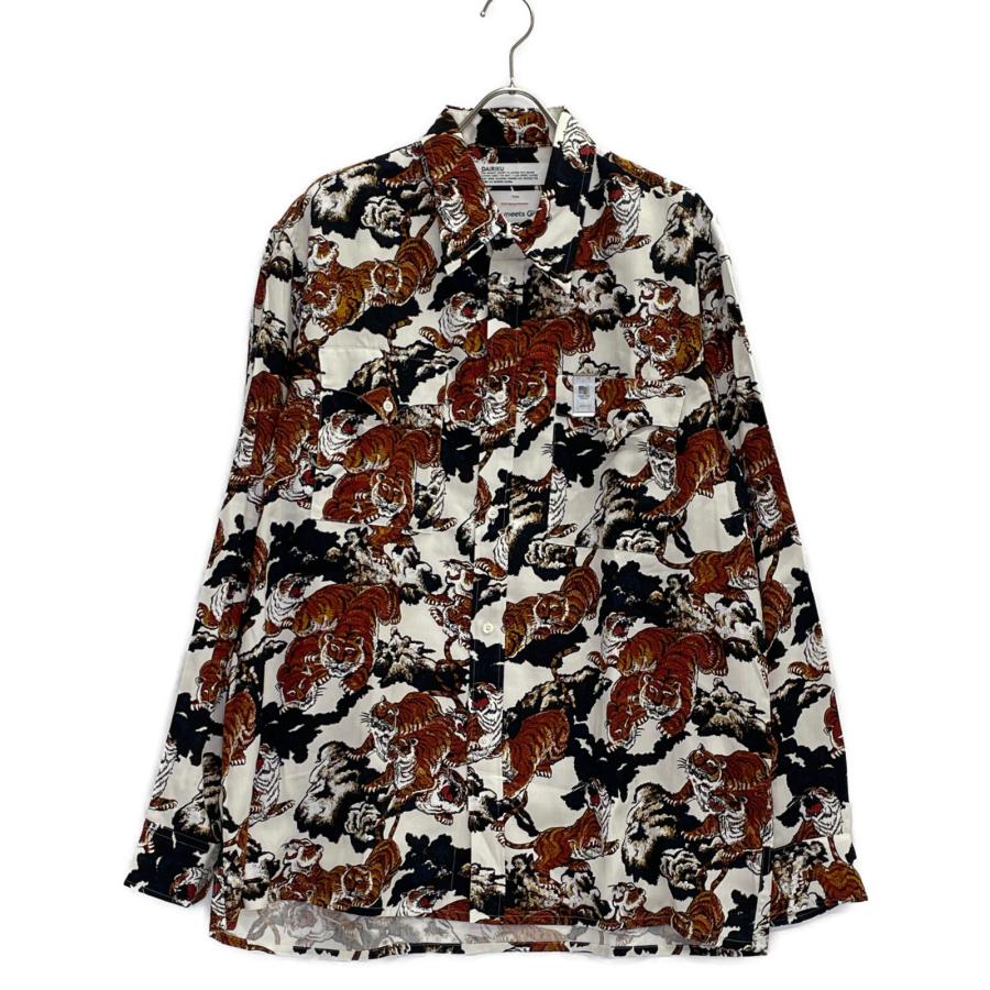 DAIRIKU ダイリク 22SS Tiger LS Shirt with Money Clip ホワイト L 