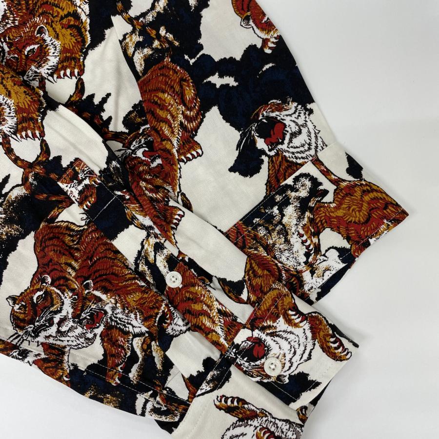 DAIRIKU ダイリク 22SS Tiger LS Shirt with Money Clip ホワイト L 