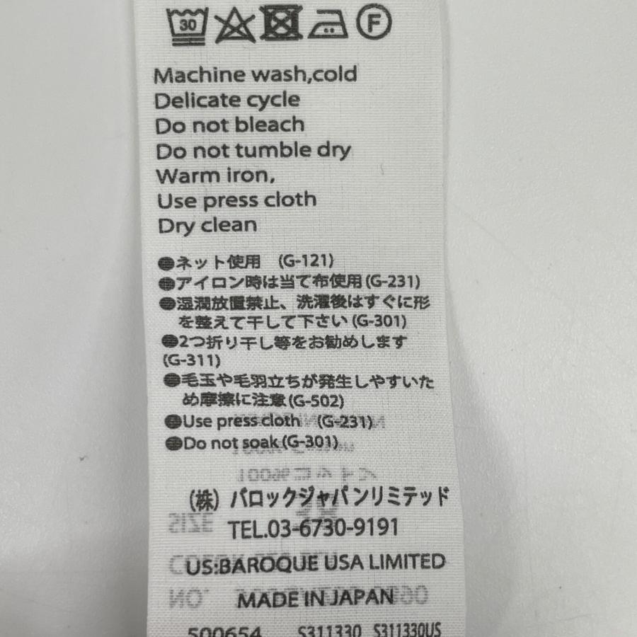 ENFOLD（エンフォルド） 23AW ブラック コットン PANEL-SLEEVE T-SHIRT