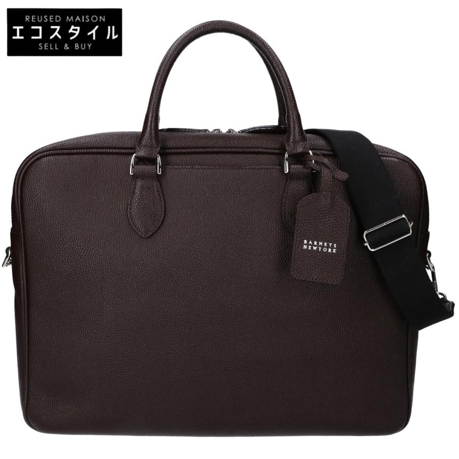 BARNEYS NEWYORK 美品 バーニーズニューヨーク カーフレザー 2WAY 