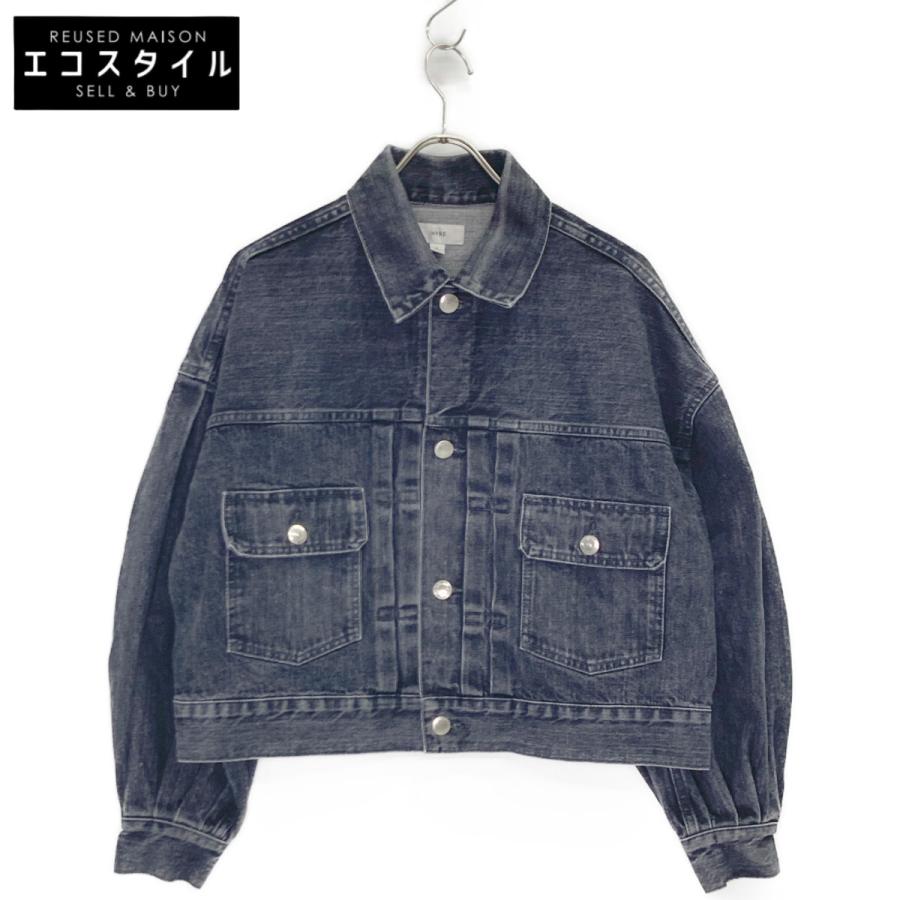 HYKE ハイク グレー バルーンスリーブ デニムジャケット TYPE2 1 HYKE ハイク グレー バルーンスリーブ デニムジャケット TYPE2 1
