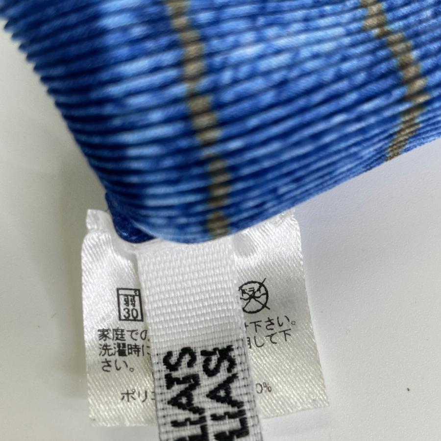 PLEATS PLEASE プリーツプリーズ ブルー デニム転写 スキッパー  