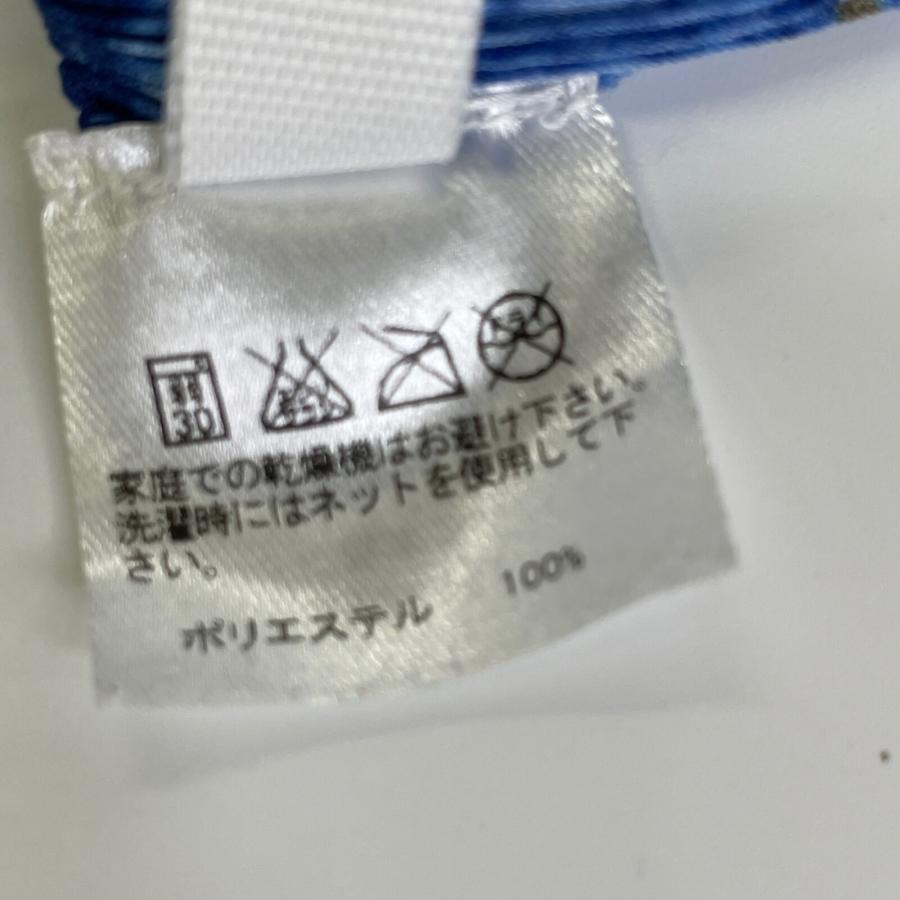 PLEATS PLEASE プリーツプリーズ ブルー デニム転写 スキッパー  