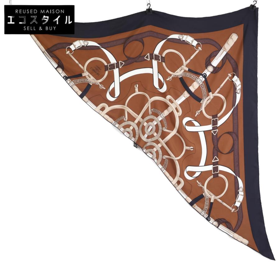 美品/ HERMES エルメス 571599S POINTE TWILL EPERON D'OR