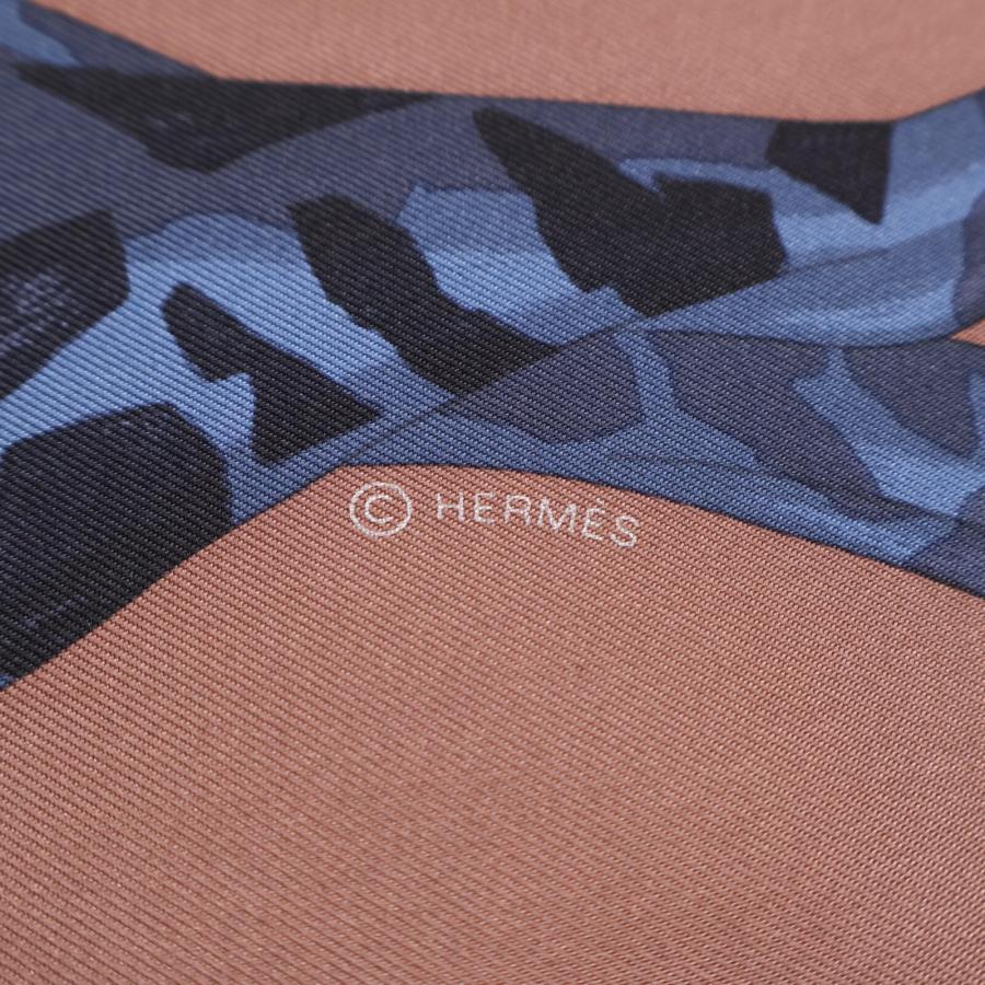 新品同様/ HERMES エルメス エルメスストーリー カレ90 ストール