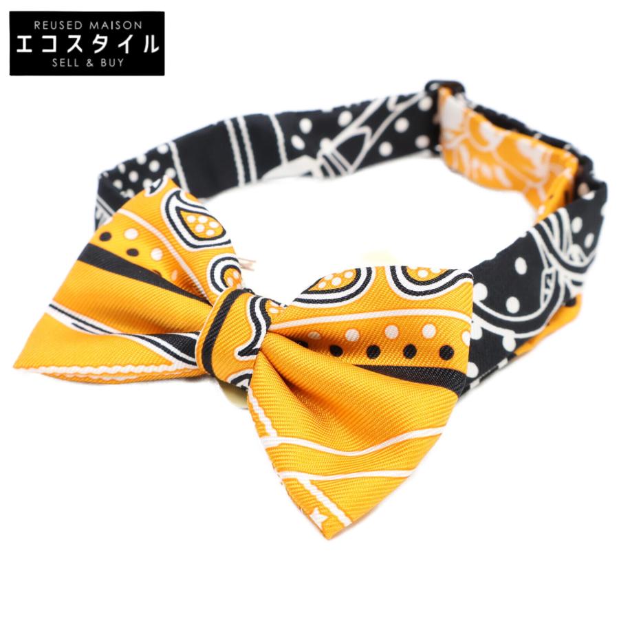 新品同様 HERMES エルメス 783059S-04 NOEUD PAPILLON EN CARRE ヌー 