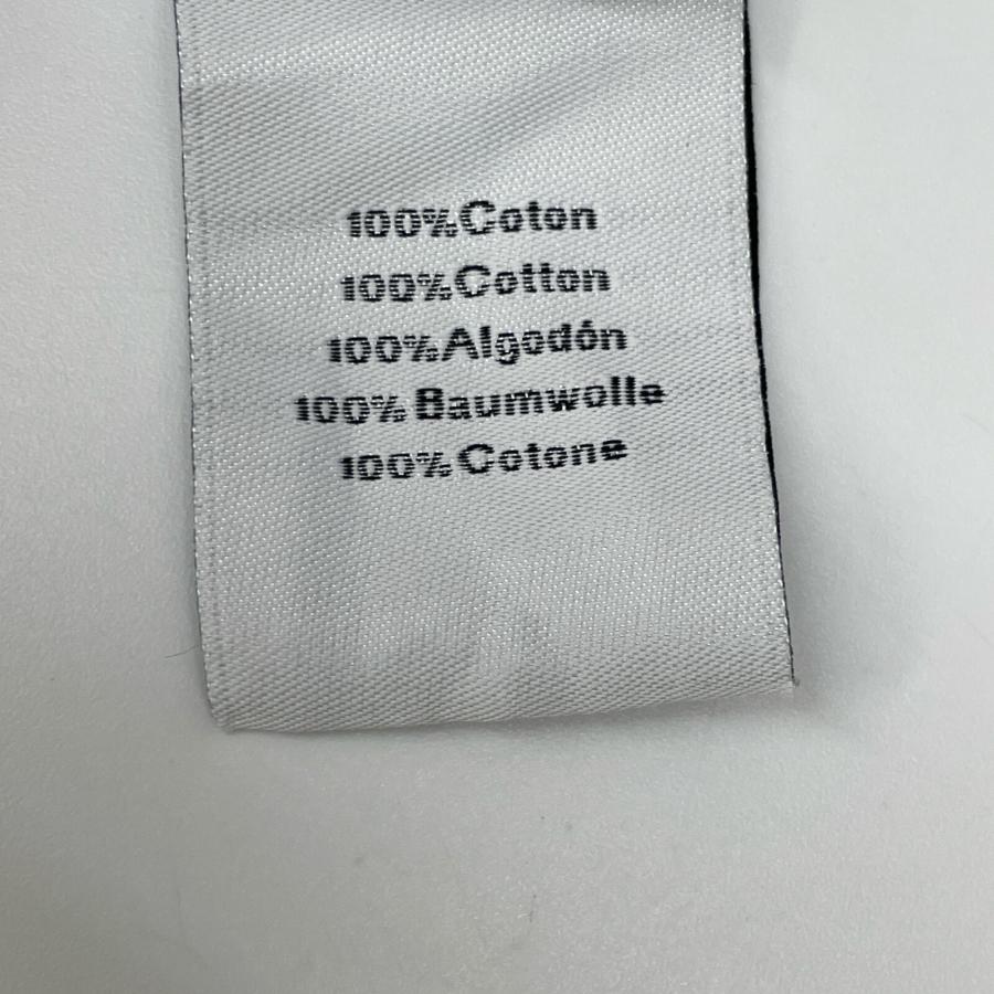 HERMES エルメス グレー コットン100 シェル×セリエボタン 長袖シャツ