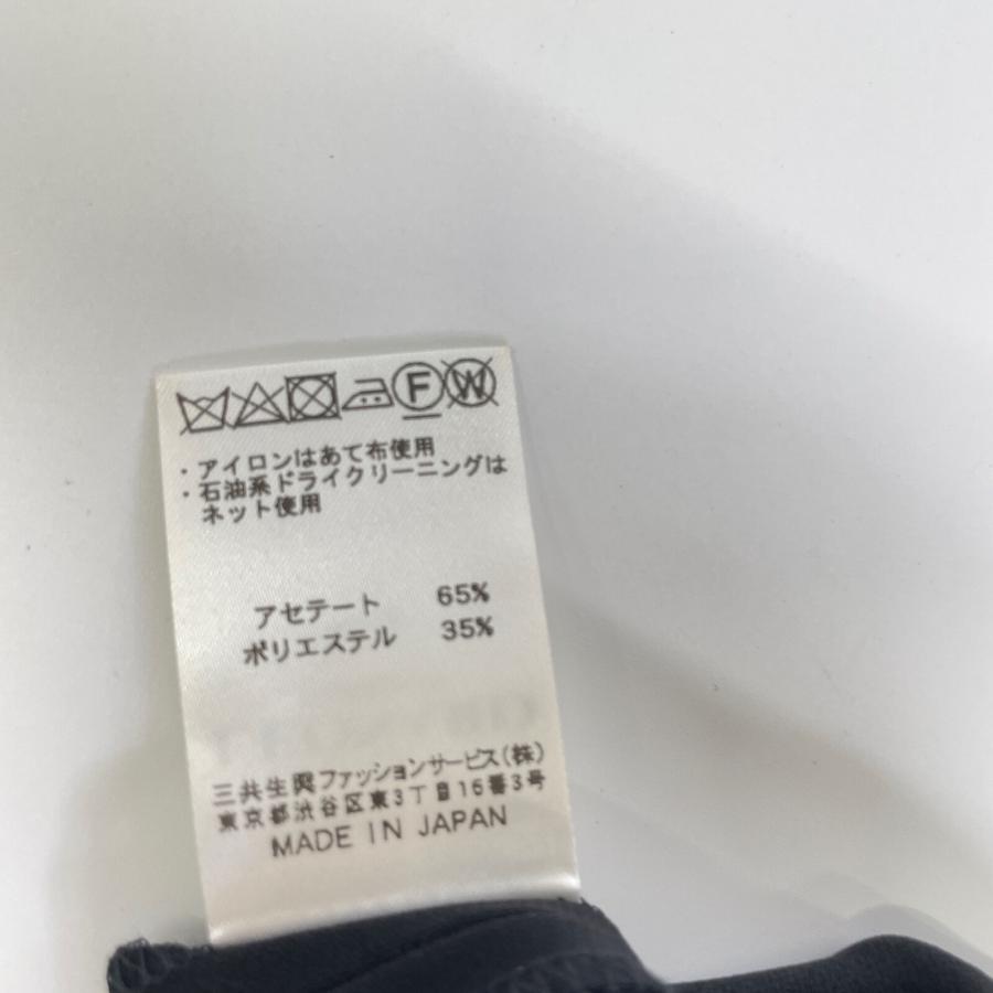 LEONARD レオナール ブラック×ピンク 花柄ノーカラー LEONARD レオナール ブラック×ピンク 花柄ノーカラー