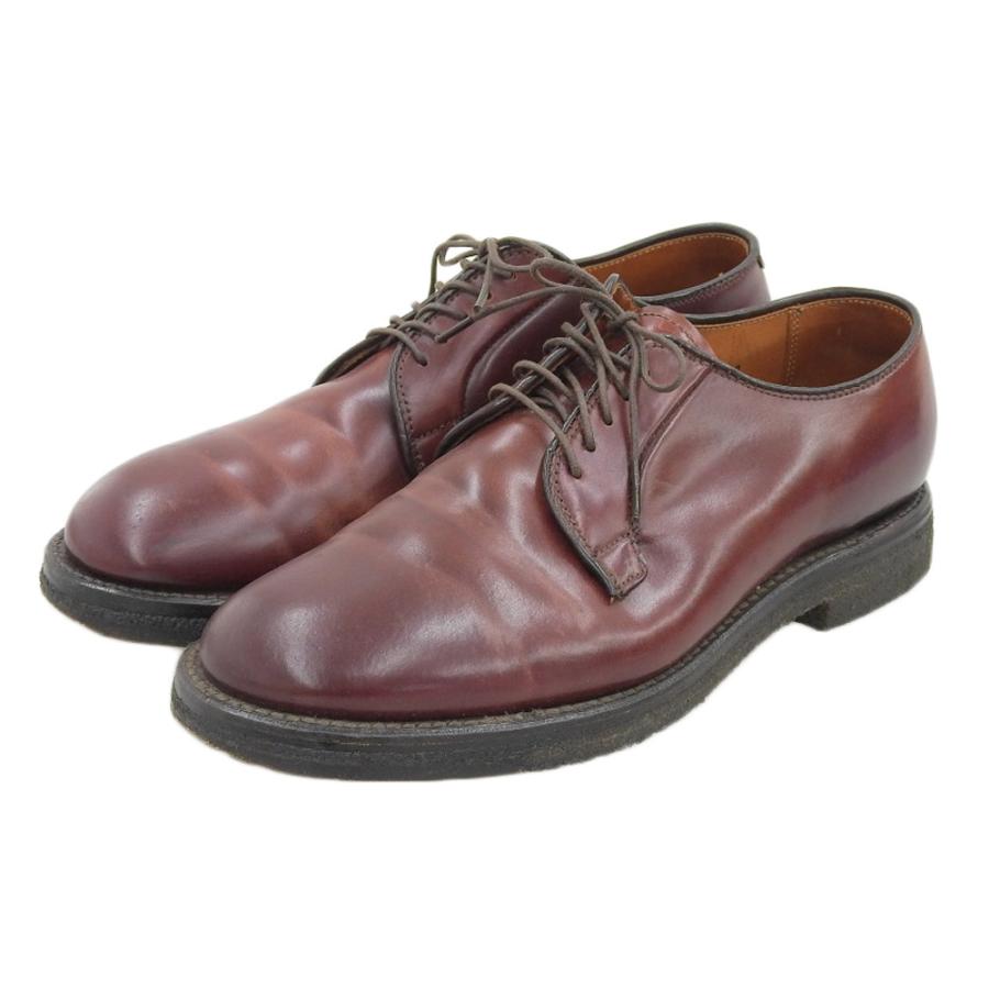ALDEN（オールデン） プレーントゥ レザーシューズ メンズ ブラウン 7