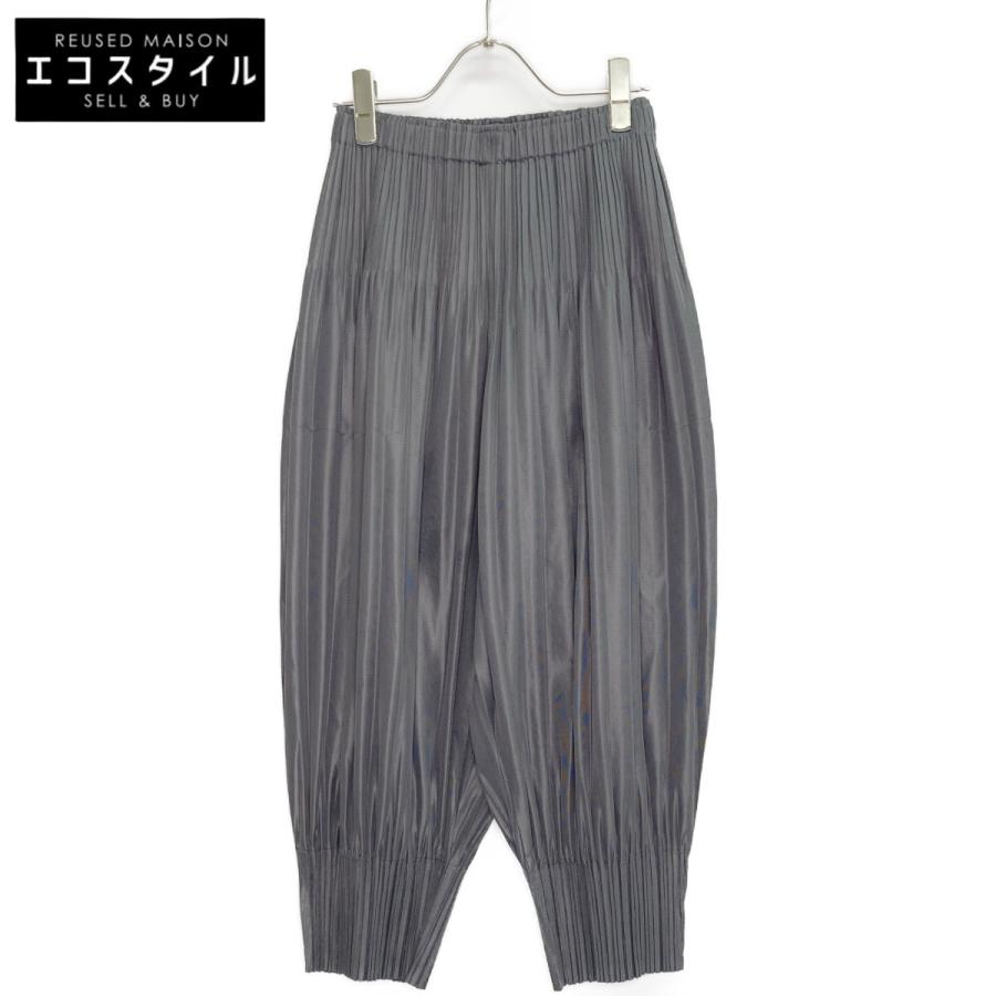 PLEATS PLEASE プリーツプリーズ PP55-JF402 グレー ギャザー PLEATS PLEASE プリーツプリーズ PP55-JF402 グレー ギャザー